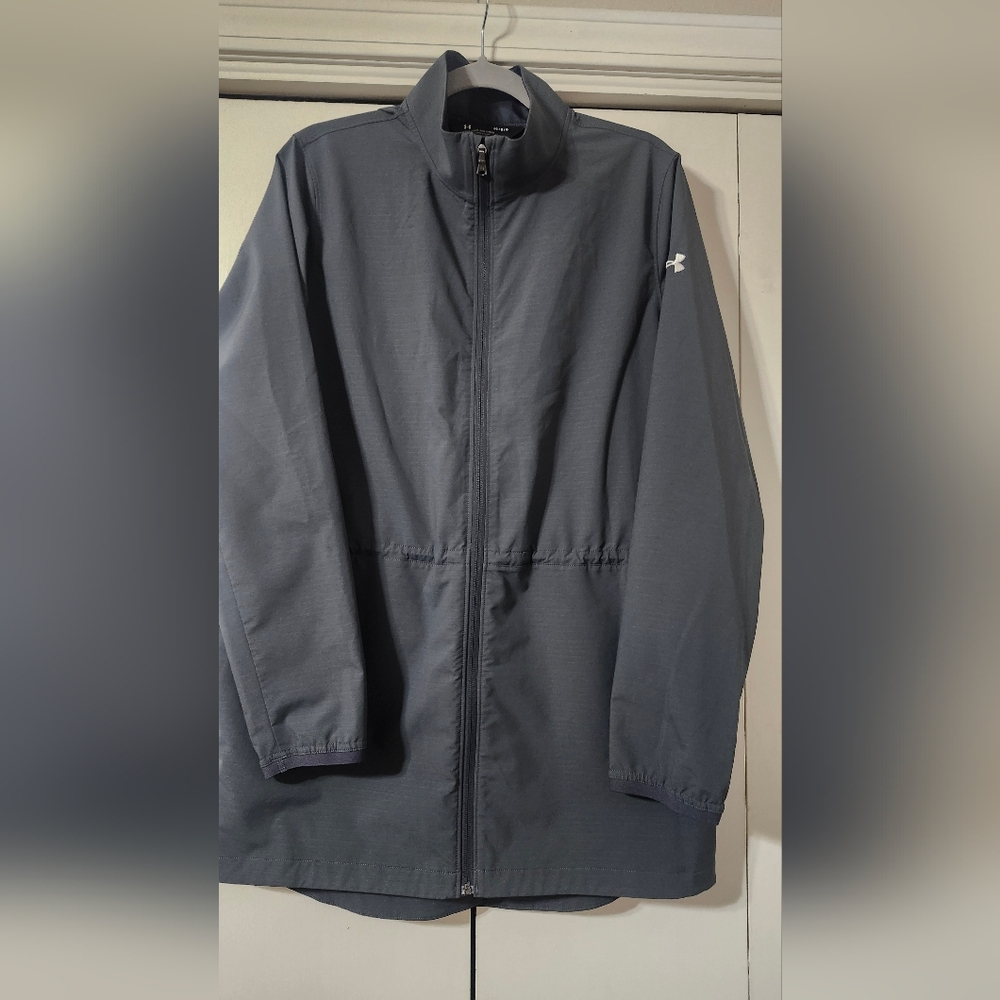 Under Armour Men's Gray Windbreaker Jacket